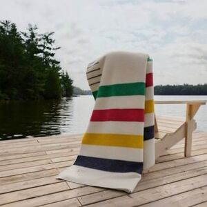 Hudson's Bay Company 4 Point Wool Blanket - Multistripe